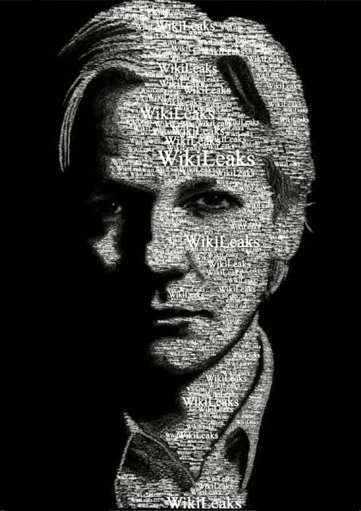 Julian Assange Portraits  Frankfurt Friends of WikiLeaks 